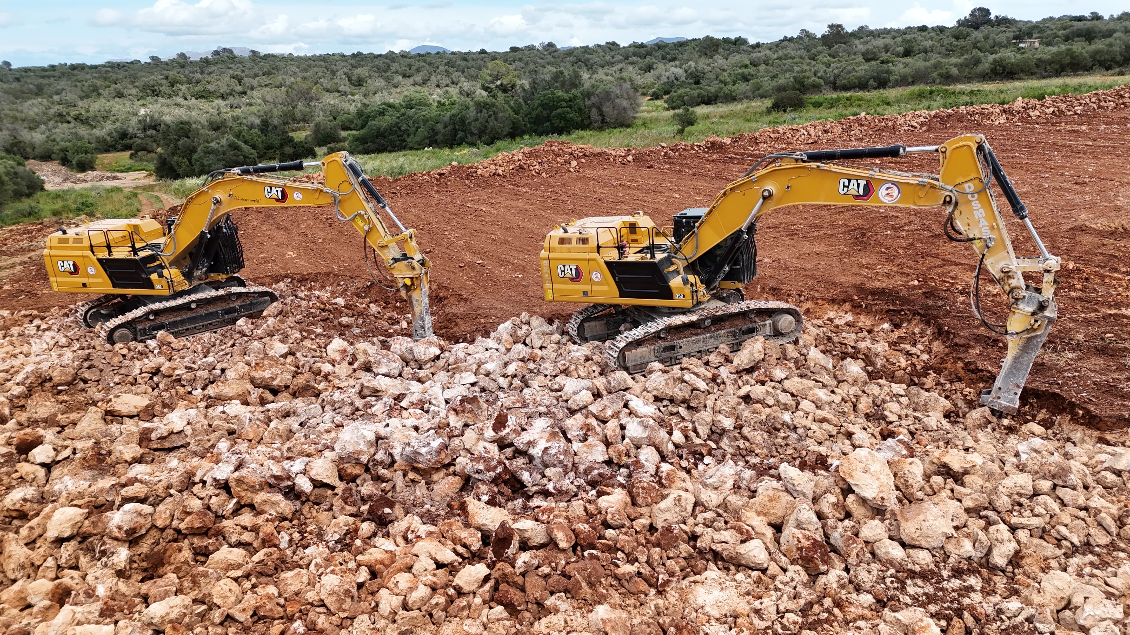 PREPARACIÓN DE TERRENO PARA NUEVA VIÑA EN SON RIBOTET